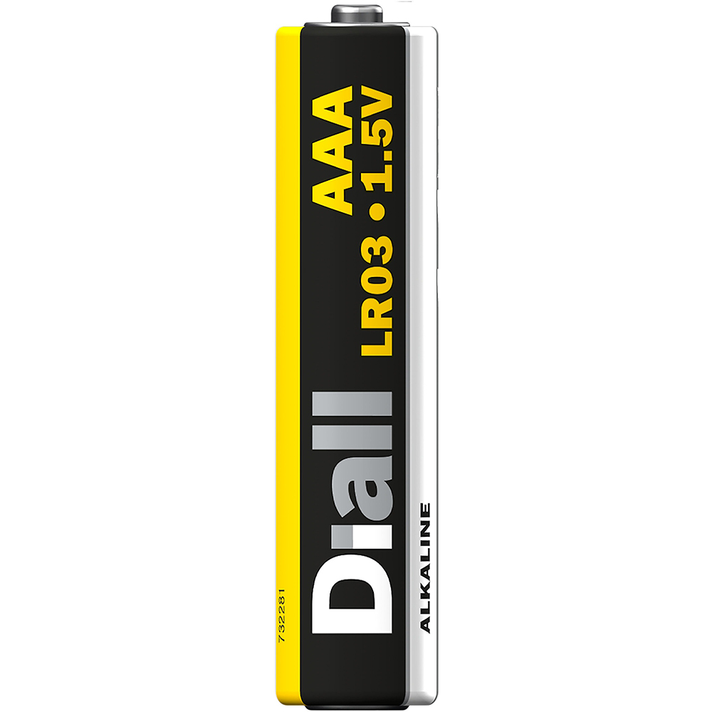 Baterie alcalina DIALL AAA, 1.5V, 24 bucati