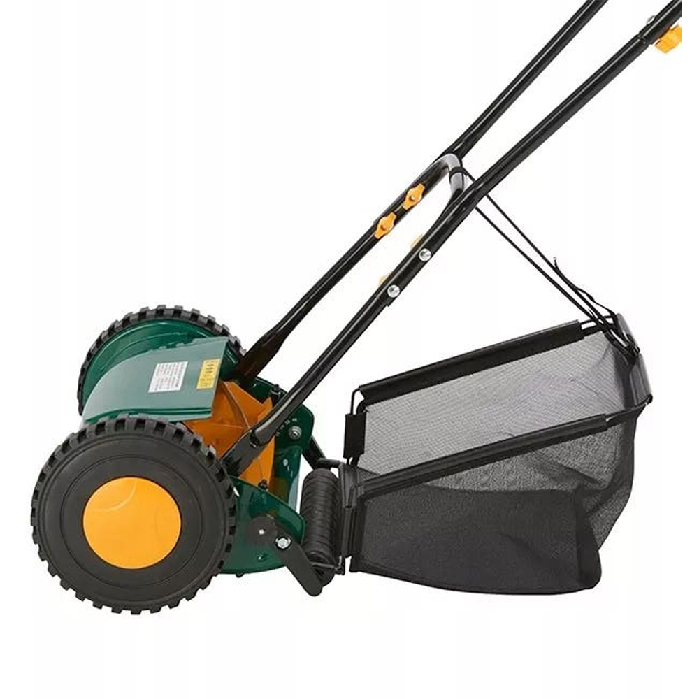 Masina de tuns manuala OPP1, latime taiere 30 cm, cos 25L, negru-verde