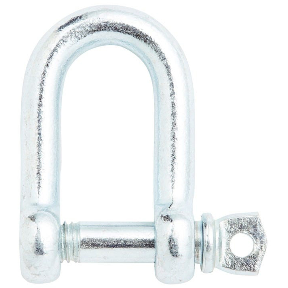 Brida dreapta galvanizata DIALL, metal, 10mm, argintiu