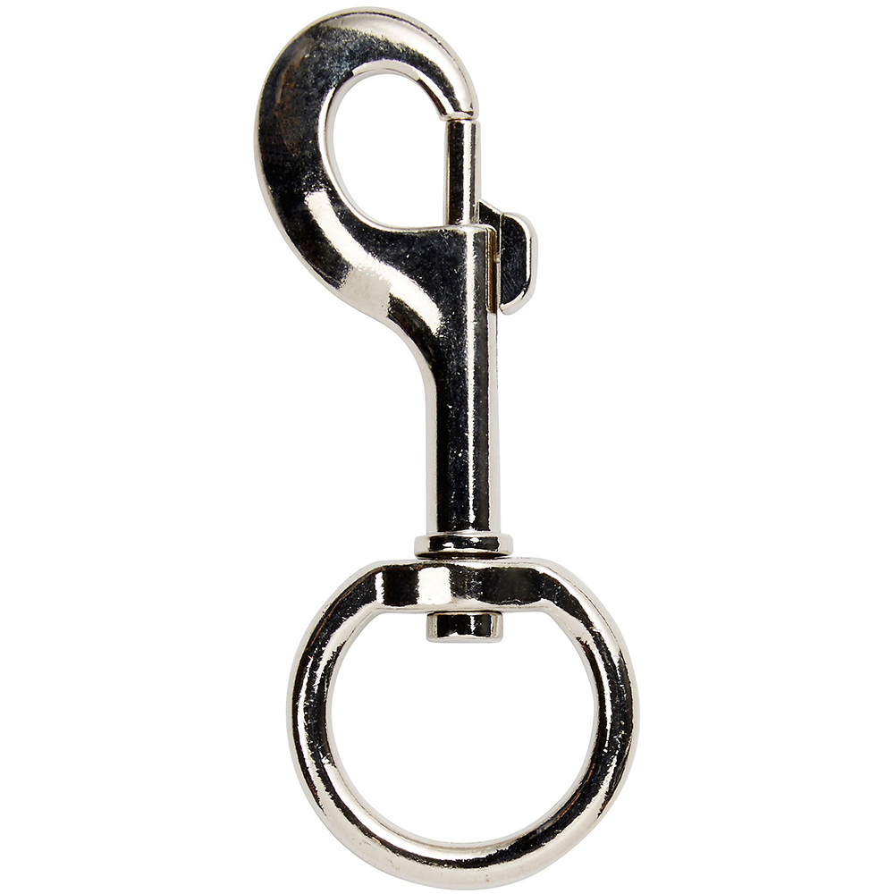 Carlig rotativ DIALL, 3.2 x 9 cm, sarcina maxima 50 kg, aliaj de zinc, gri