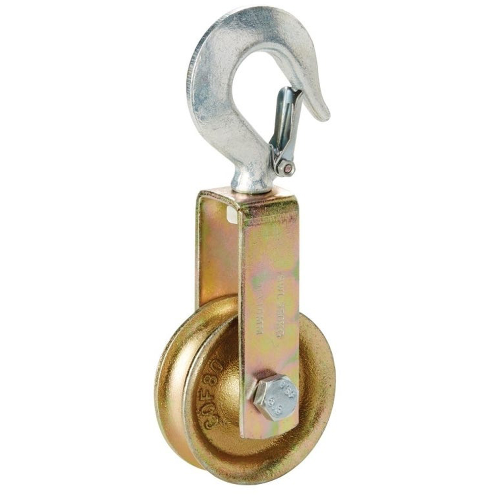 Scripete cu carlig DIALL, 80 mm, max 250 Kg