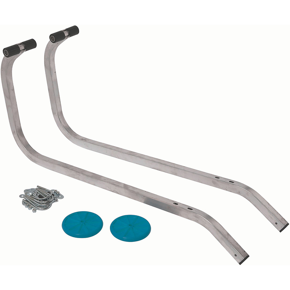 Clema fixare scara coama acoperis MAC ALLISTER, aluminiu, gri