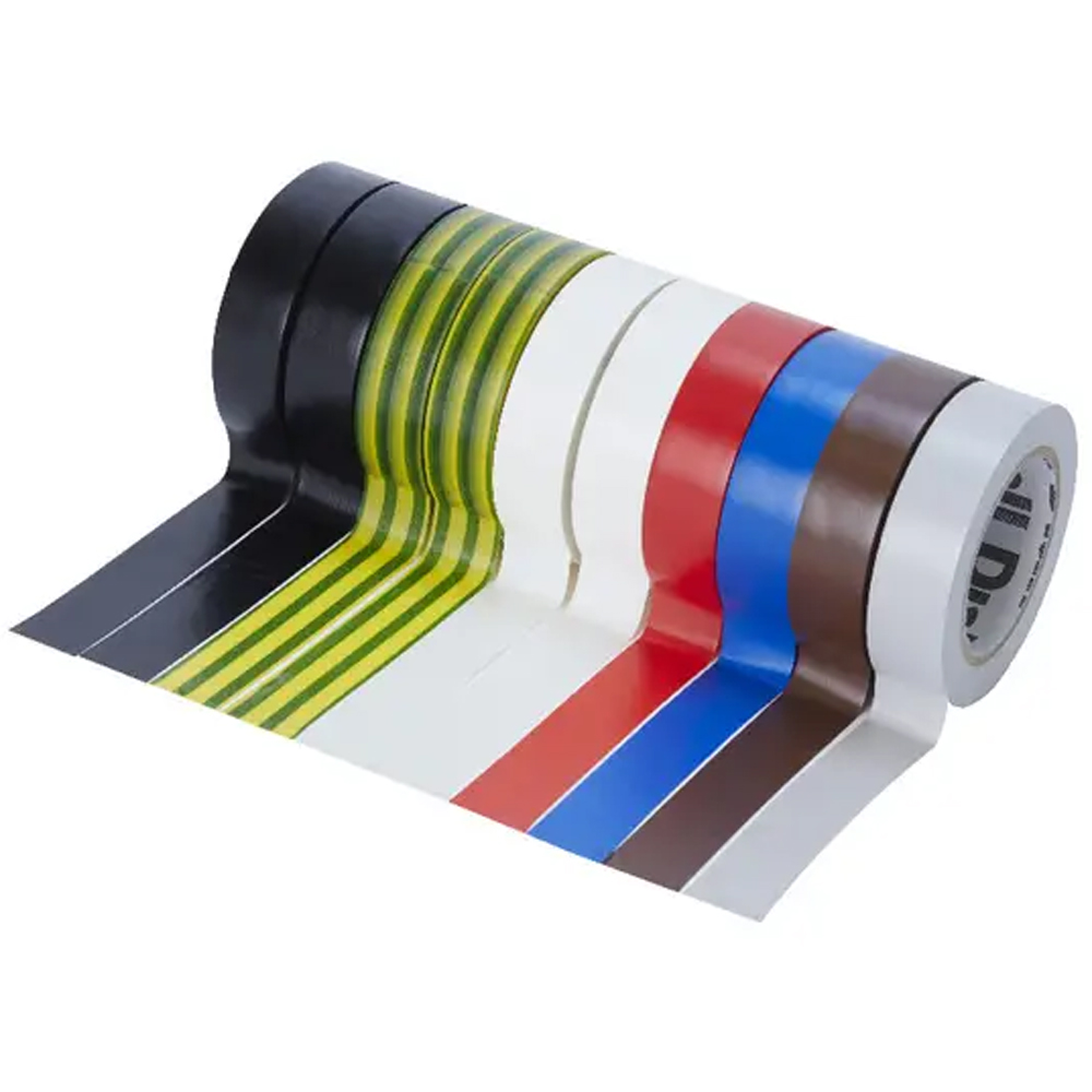 Banda izolatoare DIALL 100574468, 15 mm x 10 m, 10 buc, multicolor