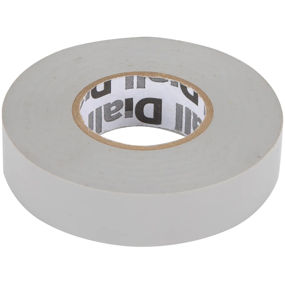 Banda izolatoare DIALL 100574469, 19 mm x 15 m, gri