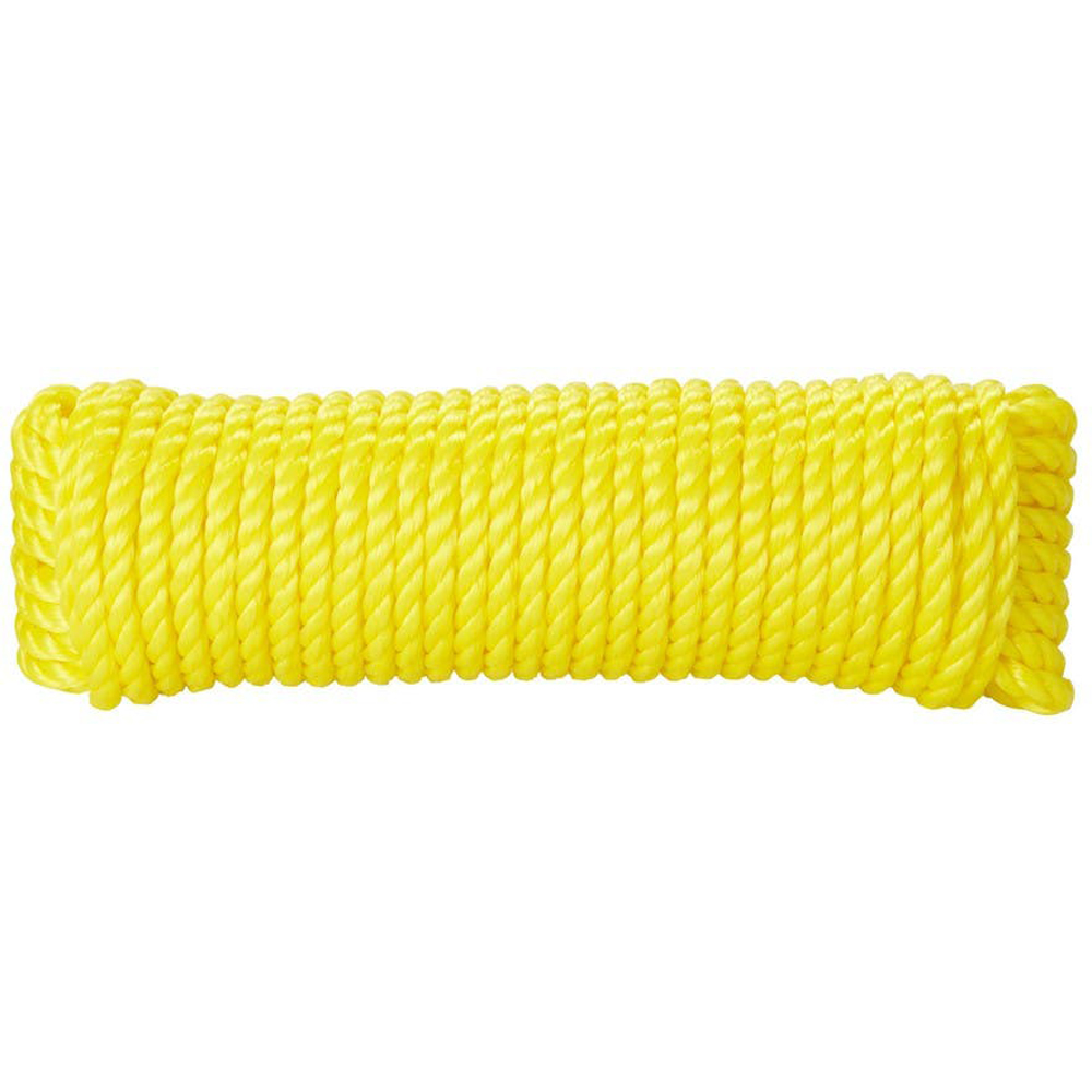 Snur DIALL, polipropilena, 8 mm x 15 m, galben