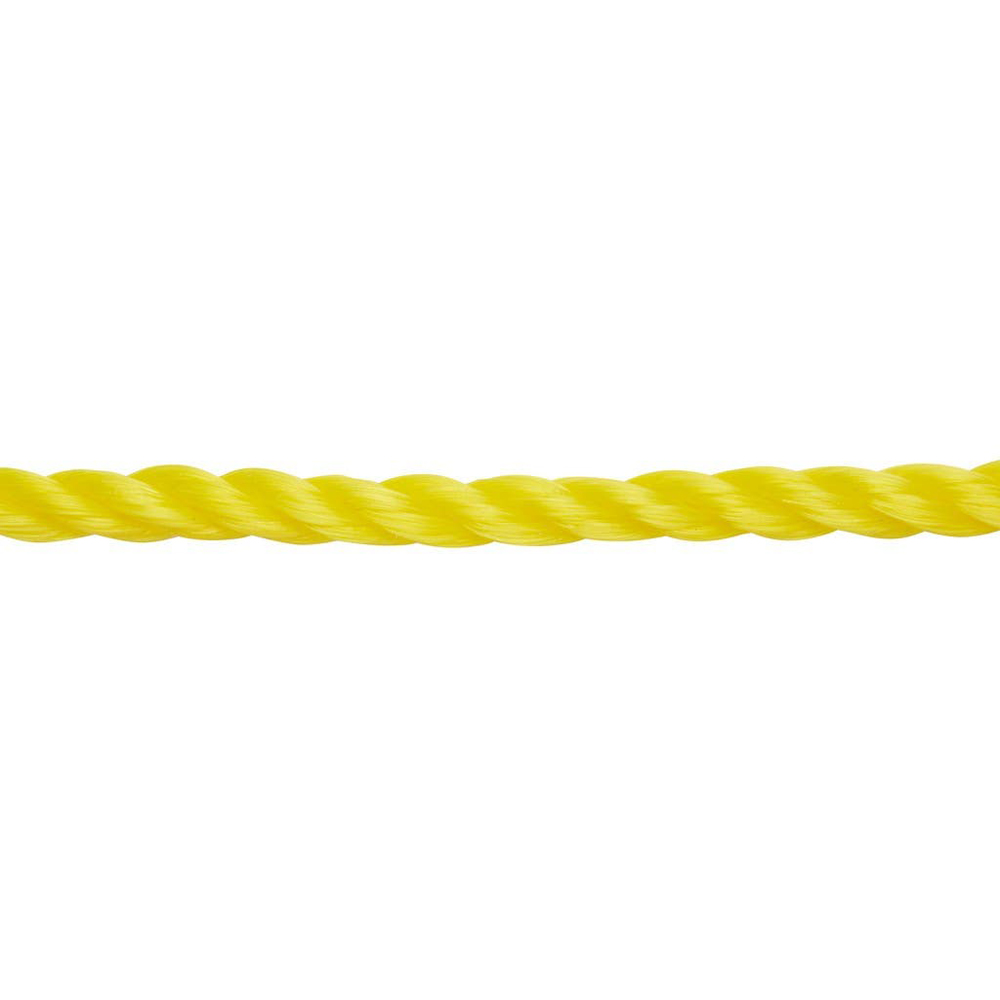 Snur DIALL, polipropilena, 8 mm x 15 m, galben