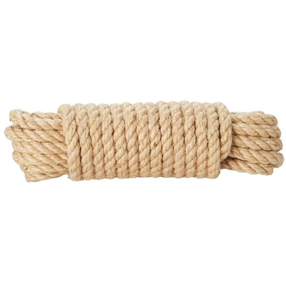 Snur DIALL, iuta, 14 mm x 10 m, bej