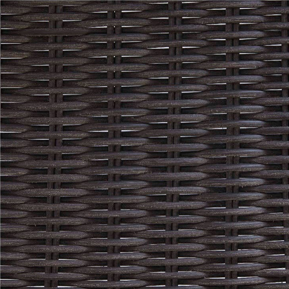 Scaun terasa GOODHOME Bari, otel, 58 x 50 x 76 cm, maro