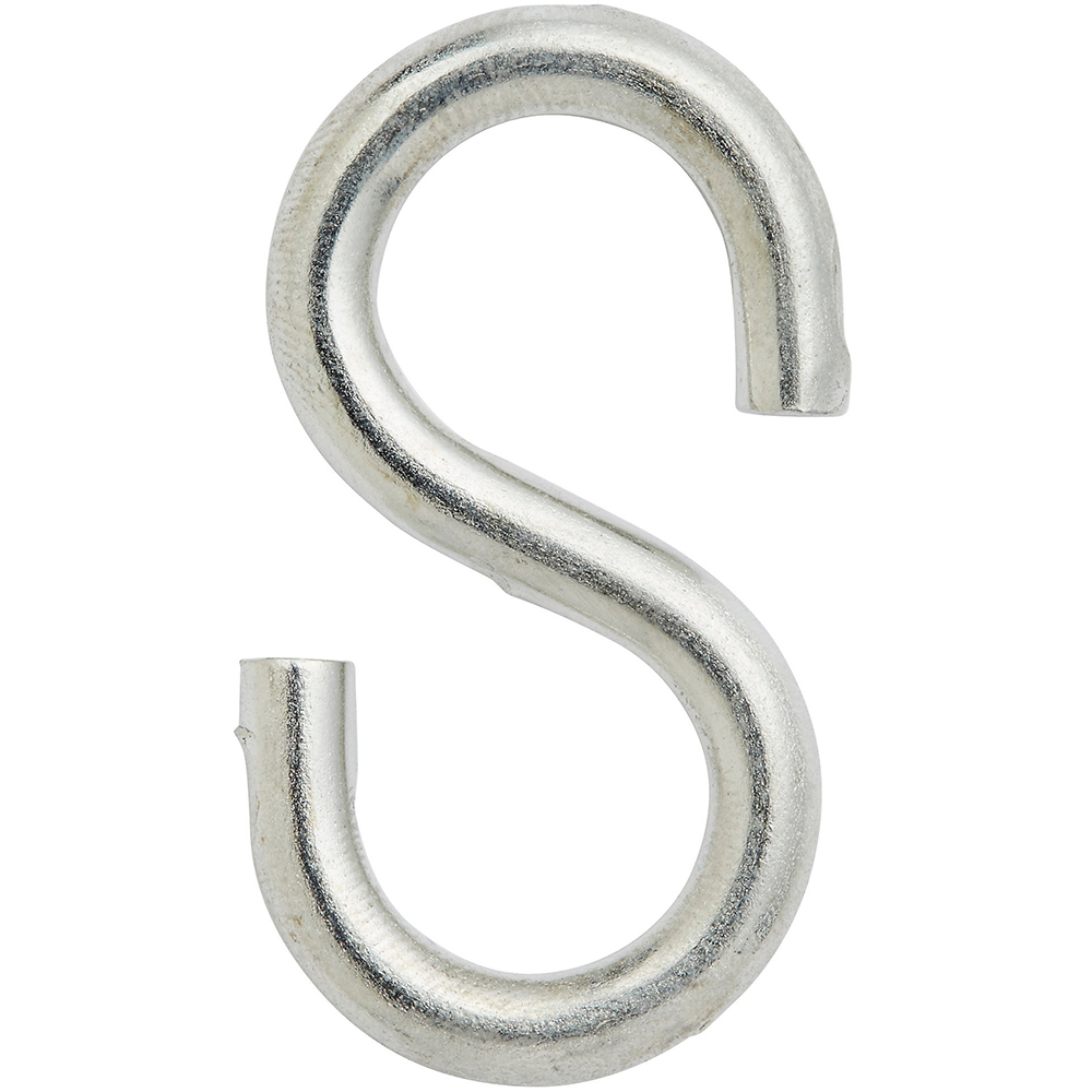 Carlig tip S DIALL, 3 x 3 cm, sarcina maxima 7 kg, otel, gri, 6 buc