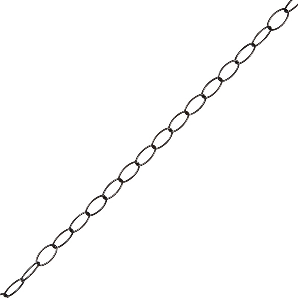 Lant otel DIALL, 2.2mm x 1.5m, negru