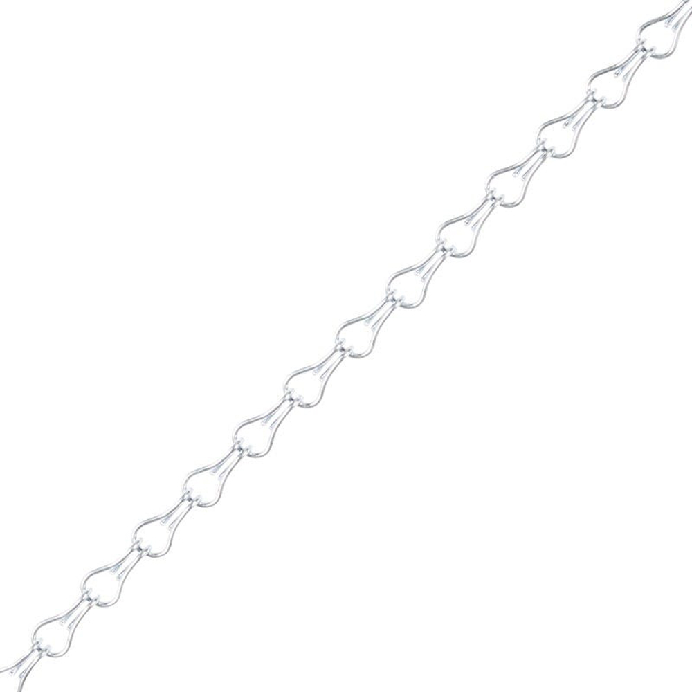 Lant otel zincat dublu rasucit DIALL, 1.5mm x 2.5m, argintiu