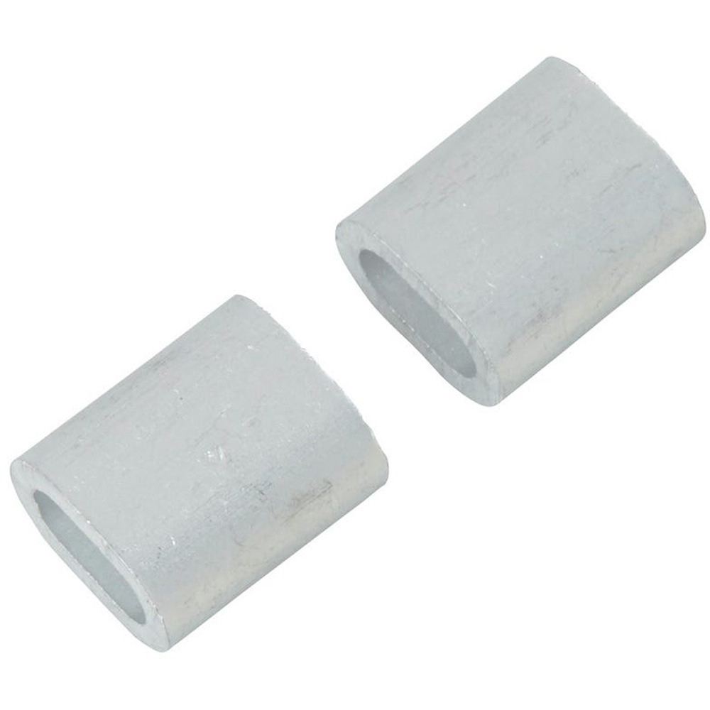 Set 2 cleme DIALL, 4mm, aluminiu