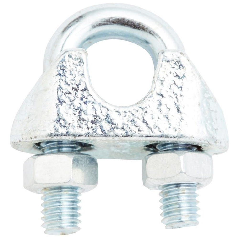 Bride cabluri DIALL, metal, 5mm, argintiu 2buc