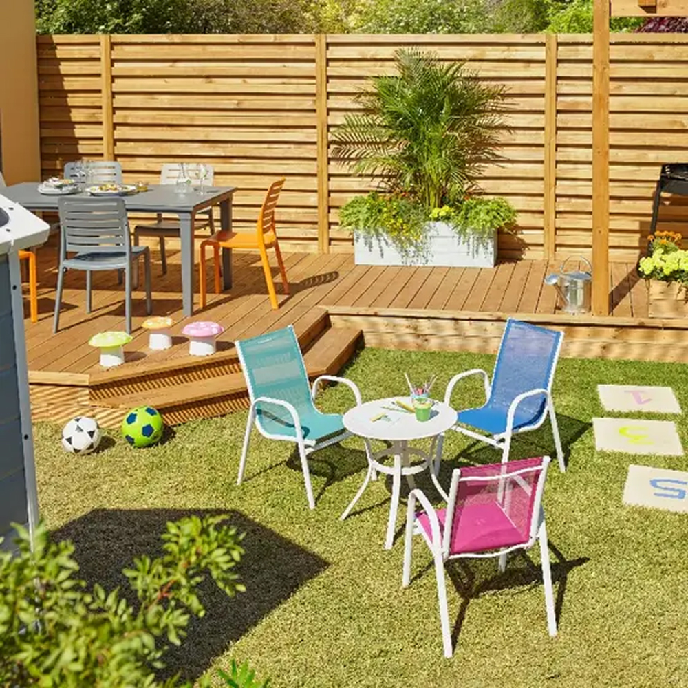 Scaun copii GOODHOME Janeiro 100580899, 51 x 43 x 70 cm, albastru