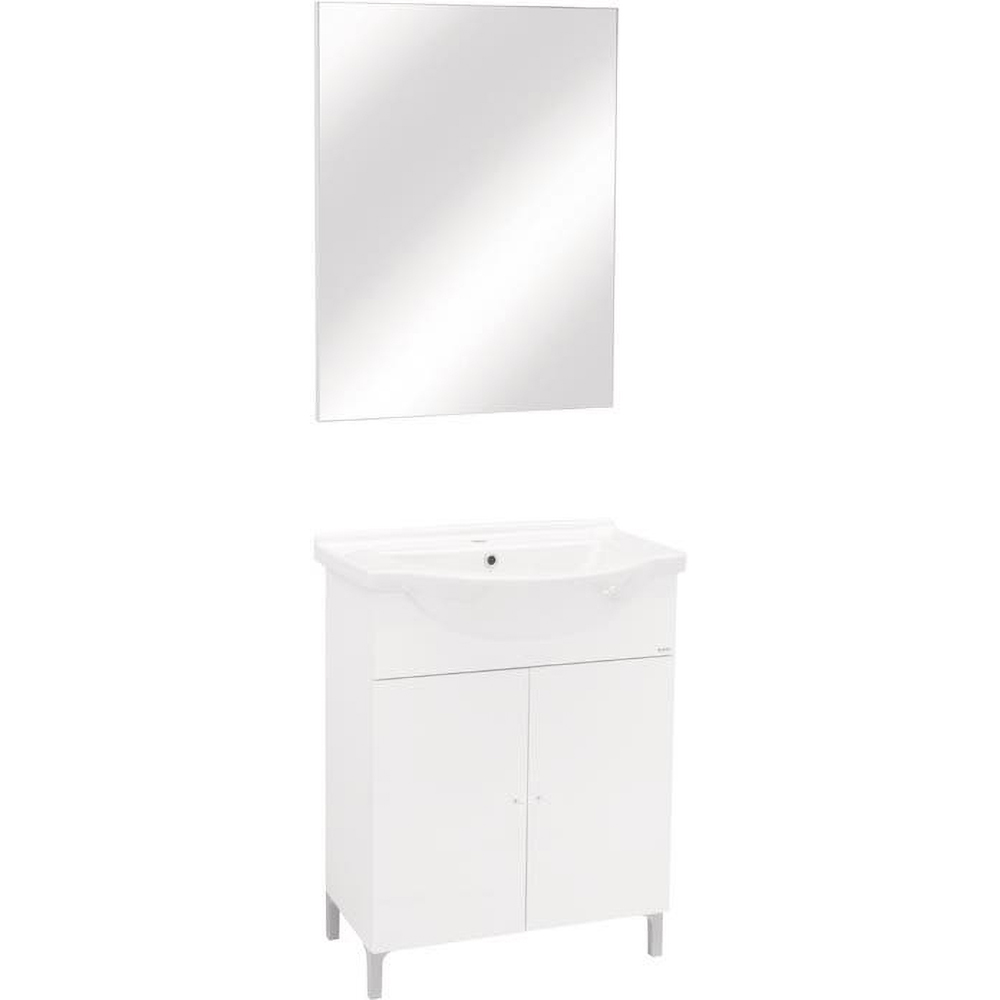Set mobilier baie Joy, 65 x 31 x 73 cm, alb