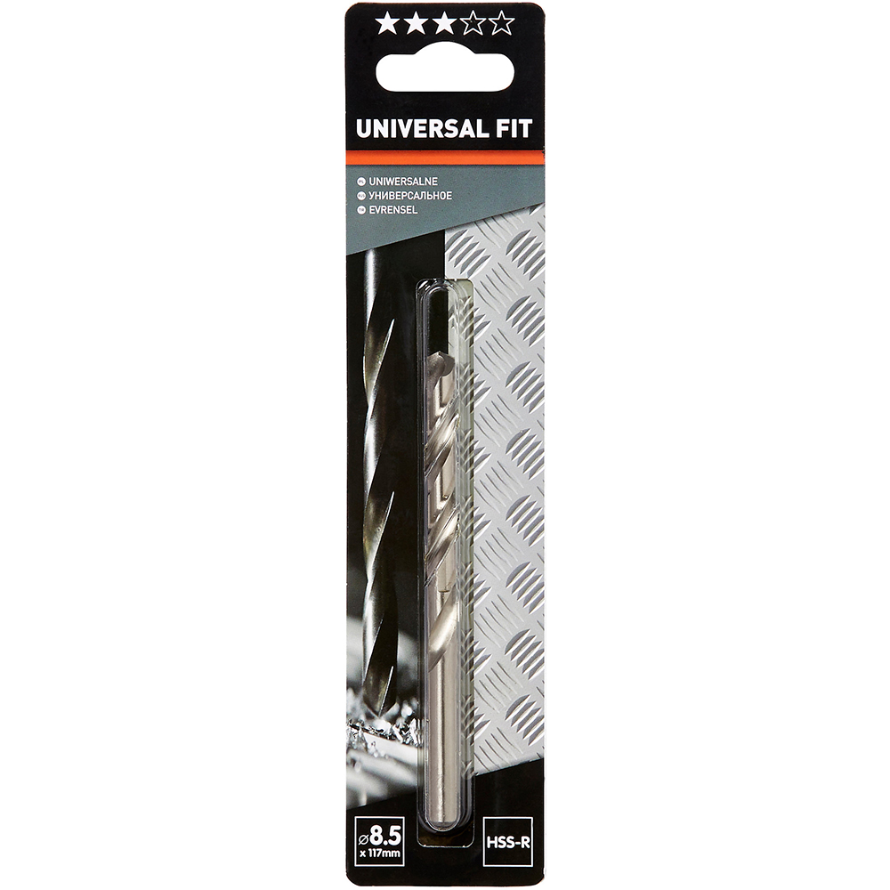 Burghiu metal UNIVERSAL FIT, 8.5 x 117 mm