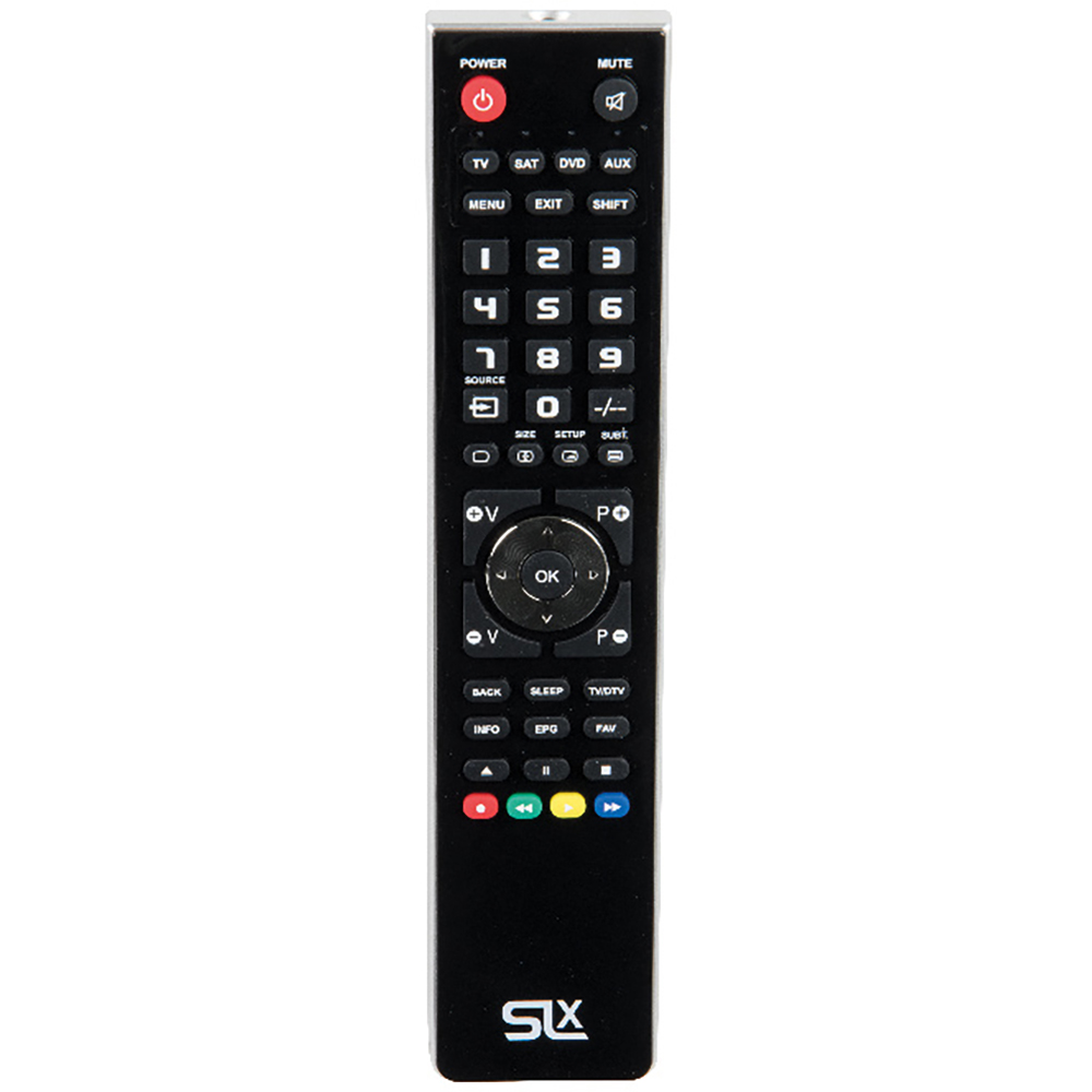 Telecomanda universala TV SLX, 4 dispozitive, infrarosu, negru