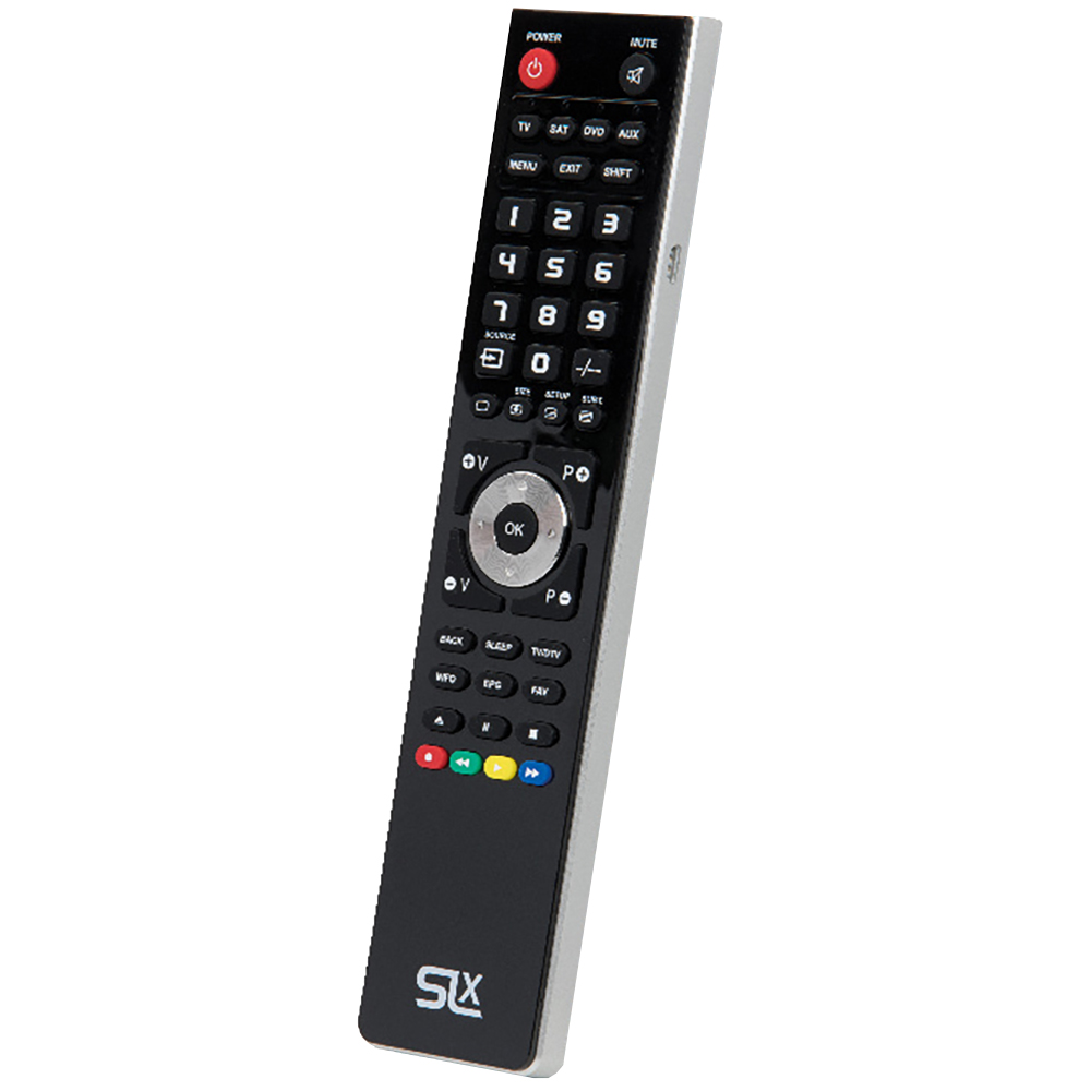 Telecomanda universala TV SLX, 4 dispozitive, infrarosu, negru