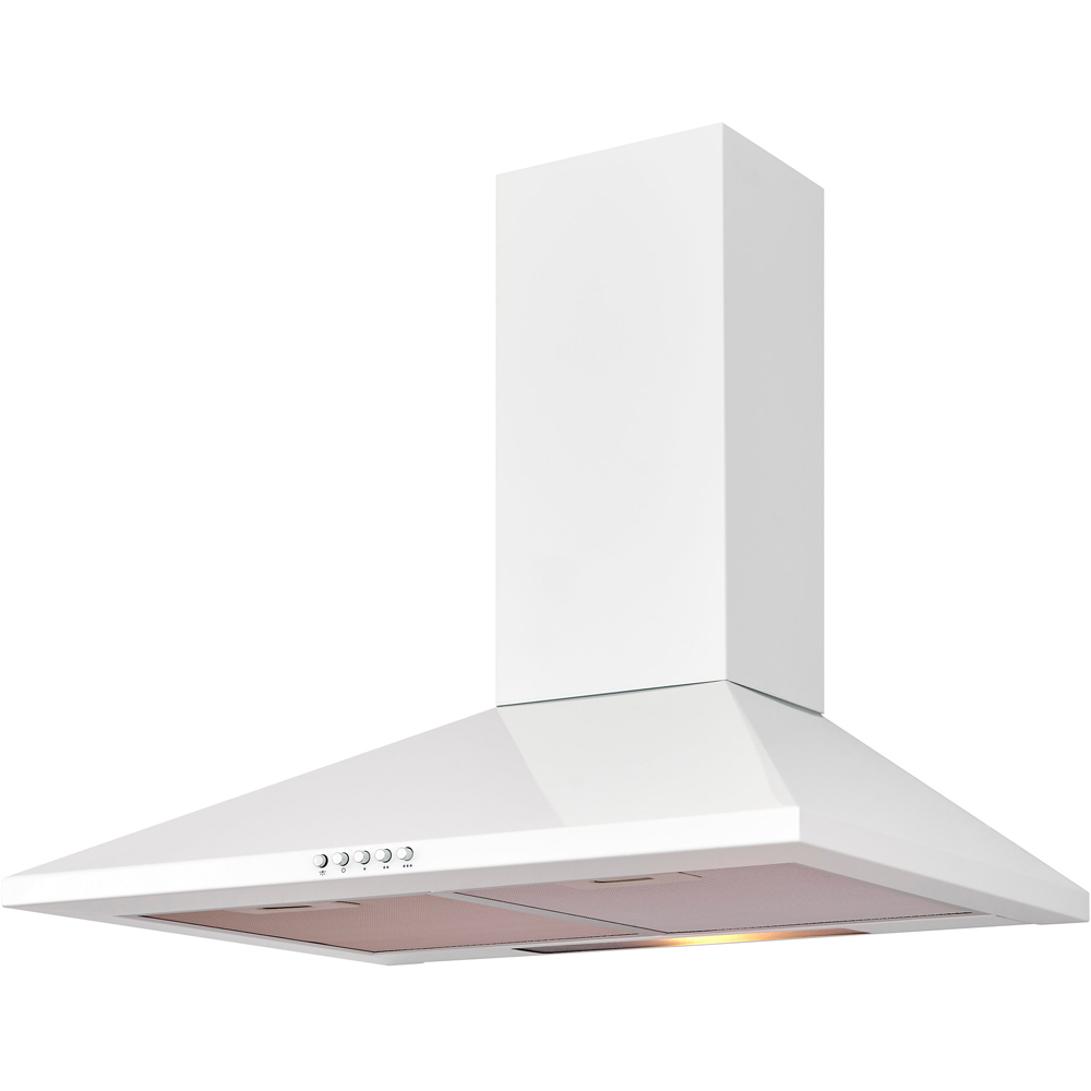 Hota decorativa CHW60, 1 motor, 380 m3/h, 60 cm, alb