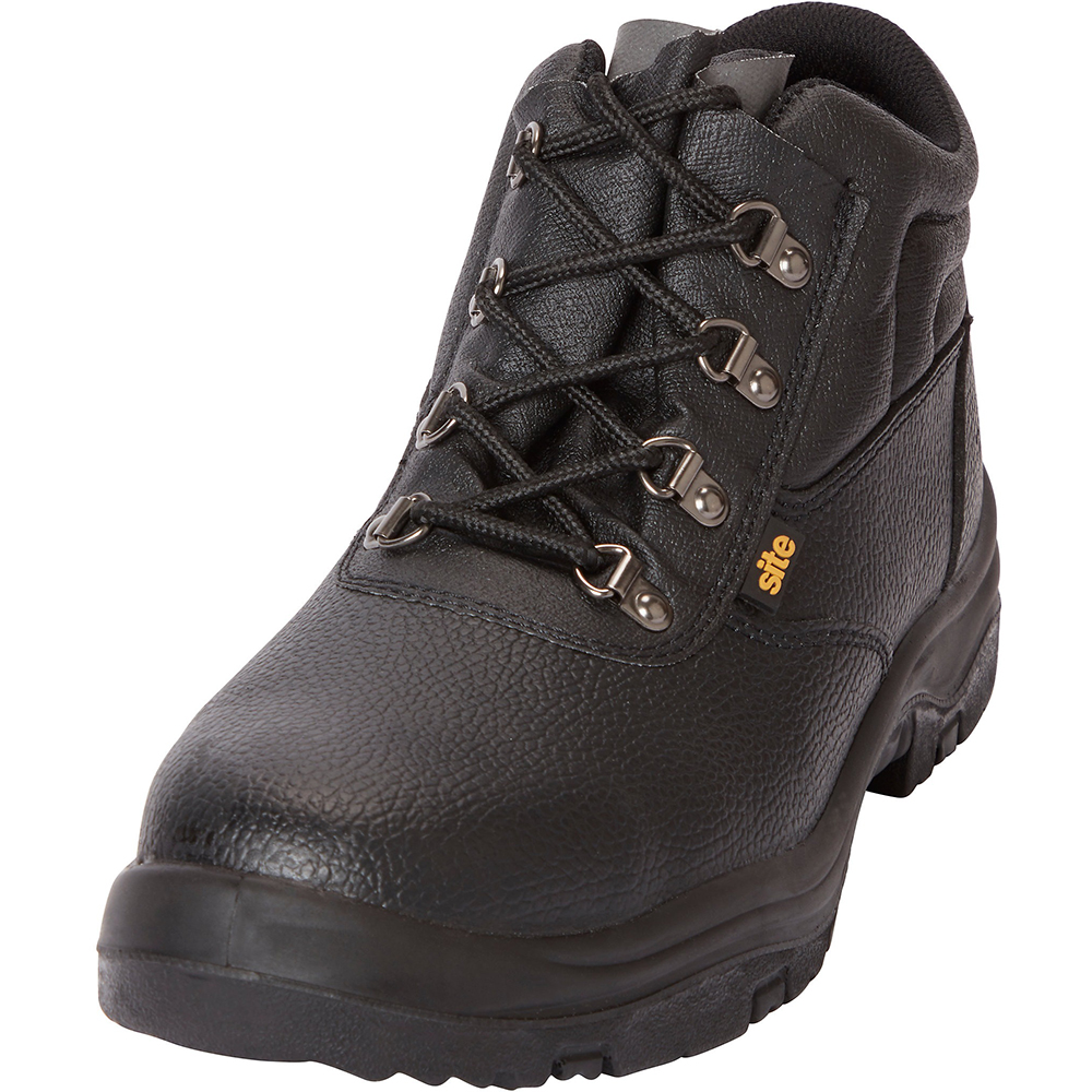 Bocanci de protectie SITE Onyx, marimea 45, maro