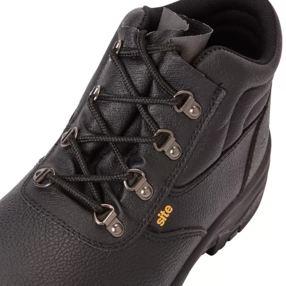 Bocanci de protectie Chukka Site, marimea 44, negru