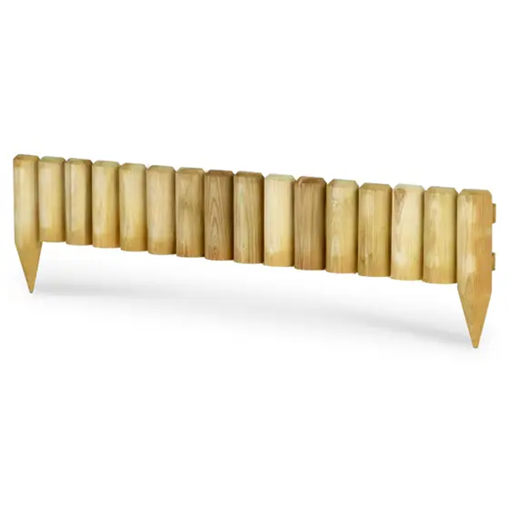 Panou imprejmuire gazon BLOOMA, 101 x 15cm, lemn