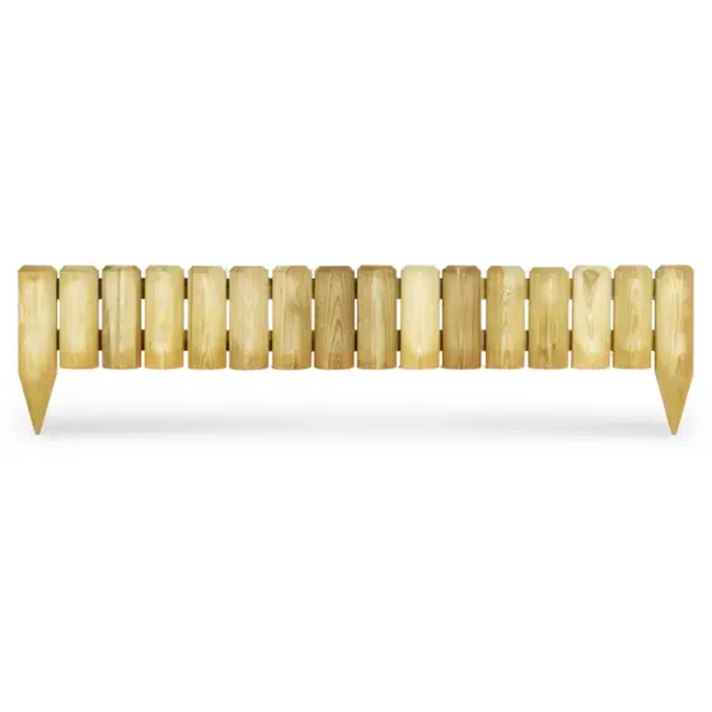 Panou imprejmuire gazon BLOOMA, 101 x 15cm, lemn