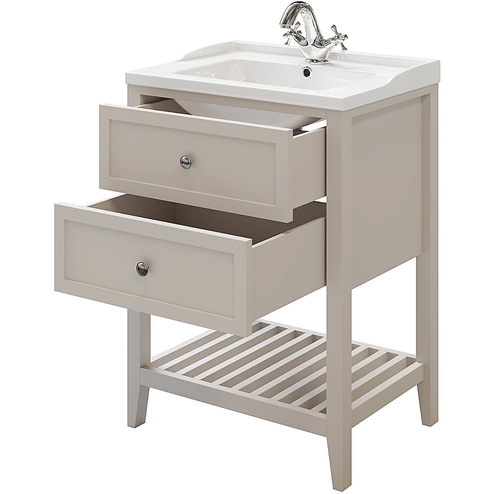 Masca lavoar GoodHome Perma, 60 x 45 x 80.6 cm, gri