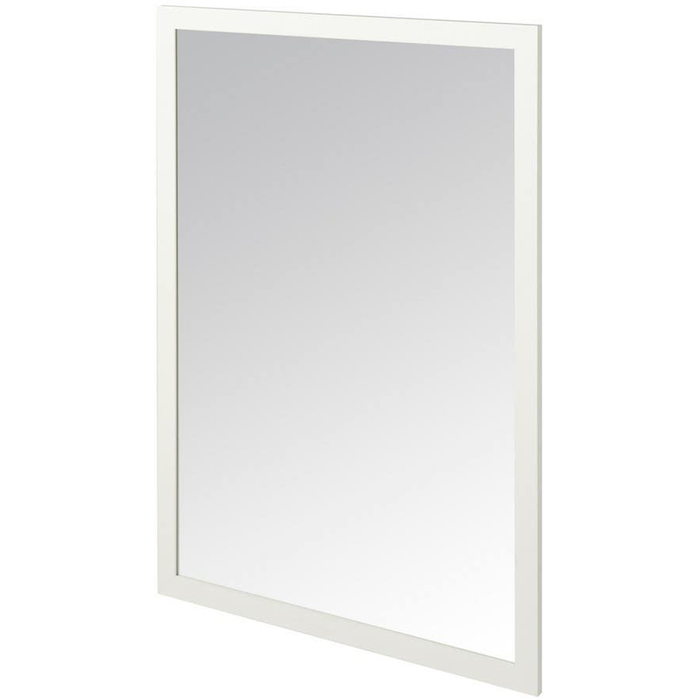 Oglinda baie GOODHOME Perma, 100 x 1.6 x 70 cm, alb