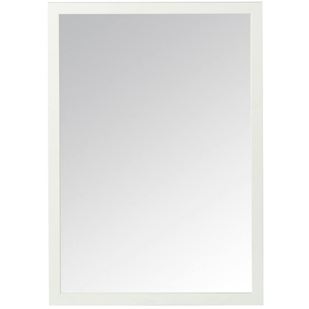 Oglinda baie GOODHOME Perma, 100 x 1.6 x 70 cm, alb
