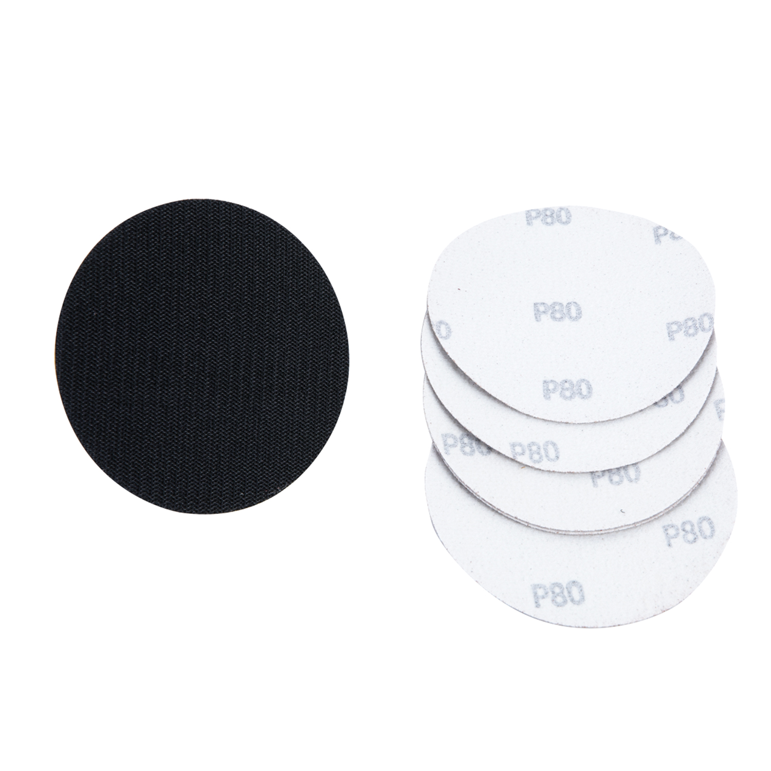 Suport slefuire cu 5 discuri abrazive, 125 mm