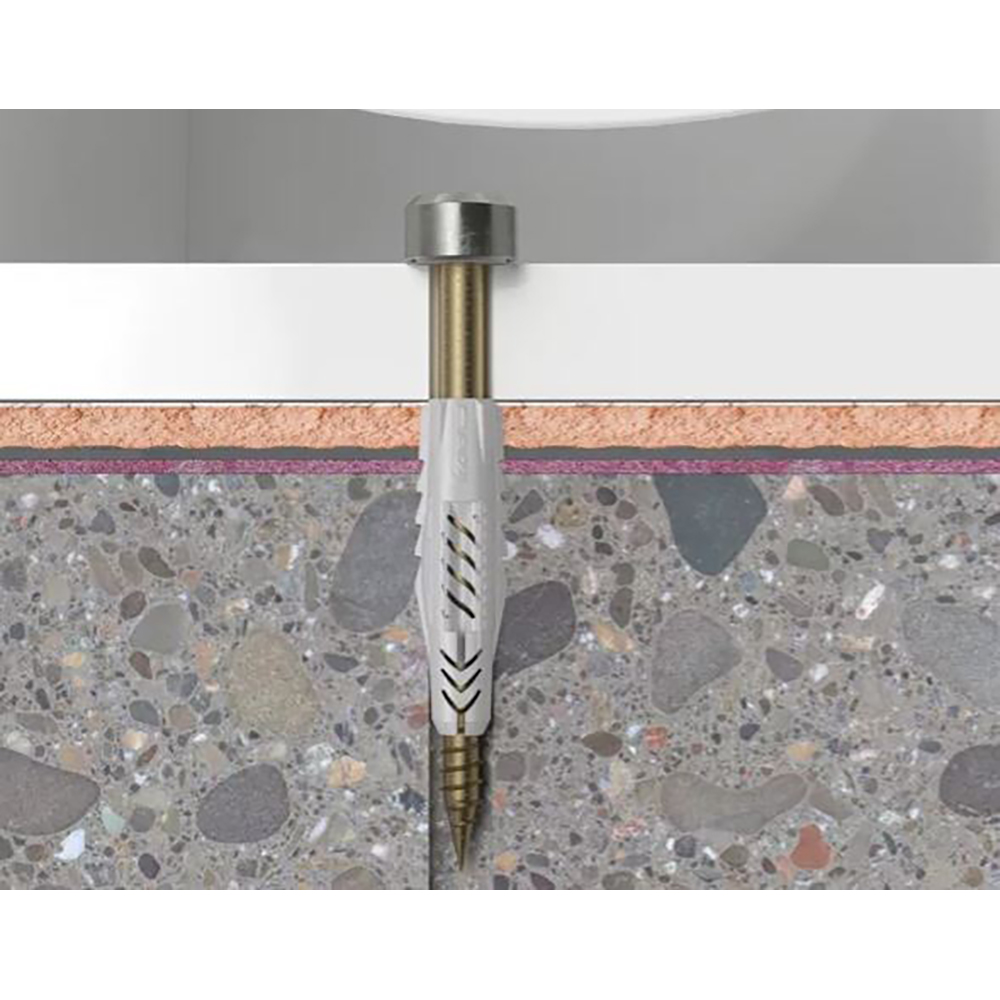 Dibluri fixare WC FISCHER, 6 x 70mm