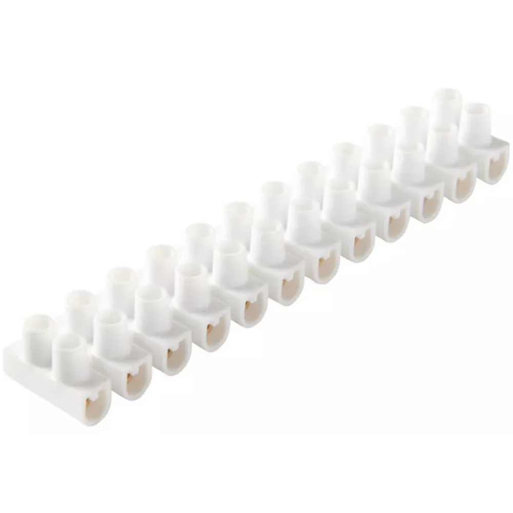 Regleta DIALL, 12 x 2 poli, 3A, alb