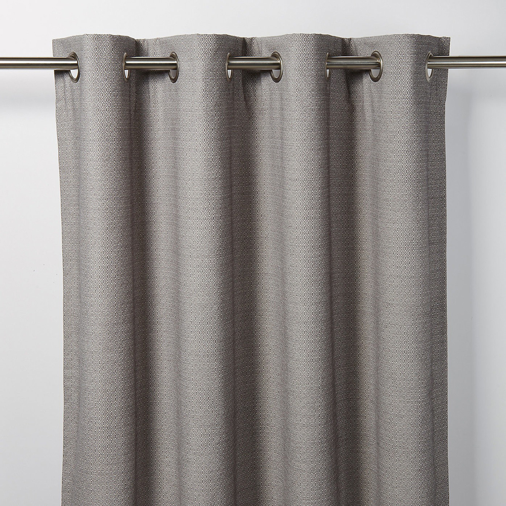 Draperie GOODHOME Digga, 140 x 260 cm, gri