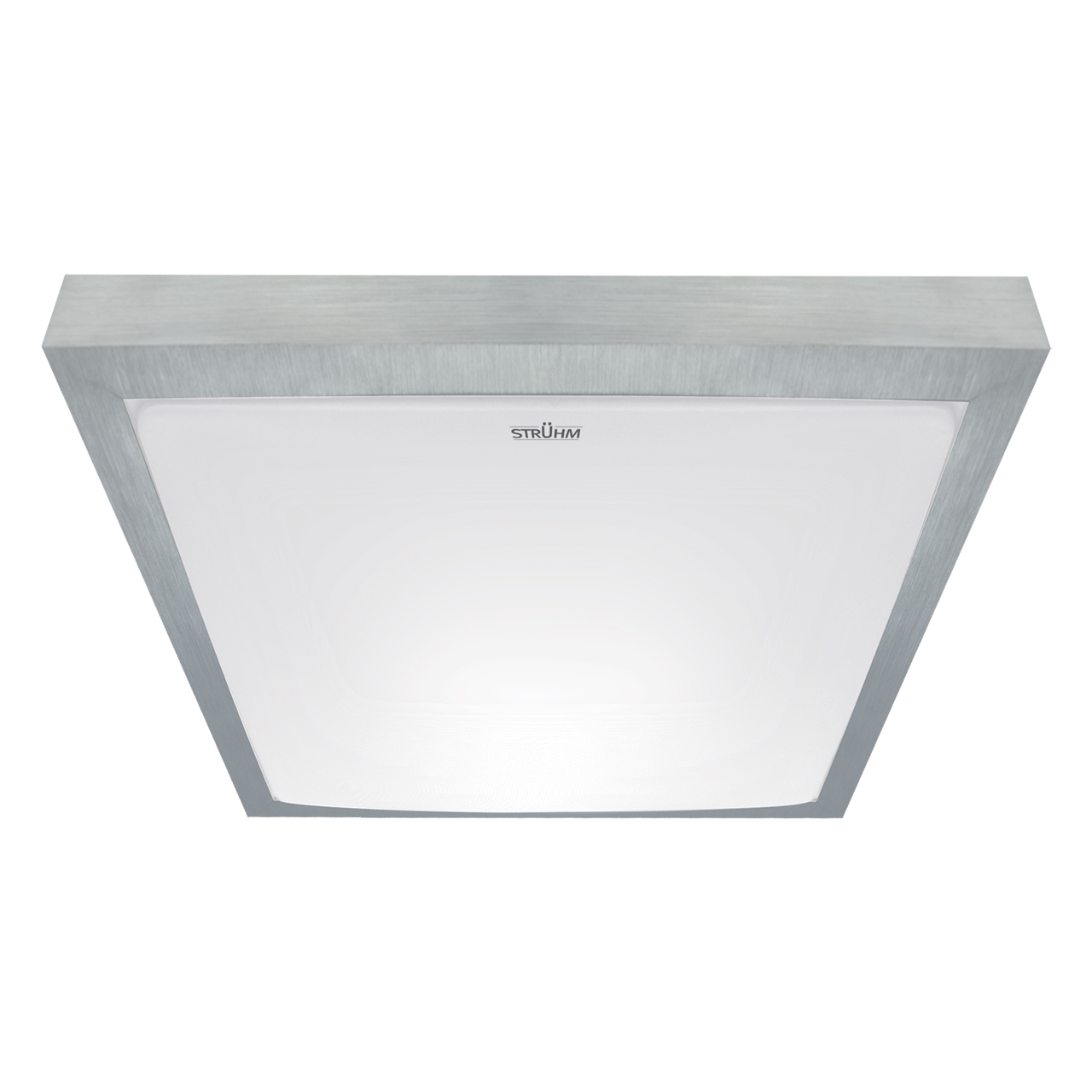 Plafoniera LED STRUHM 03245, 24W, 2490lm, 4000K, 37 x 37 cm, argintiu
