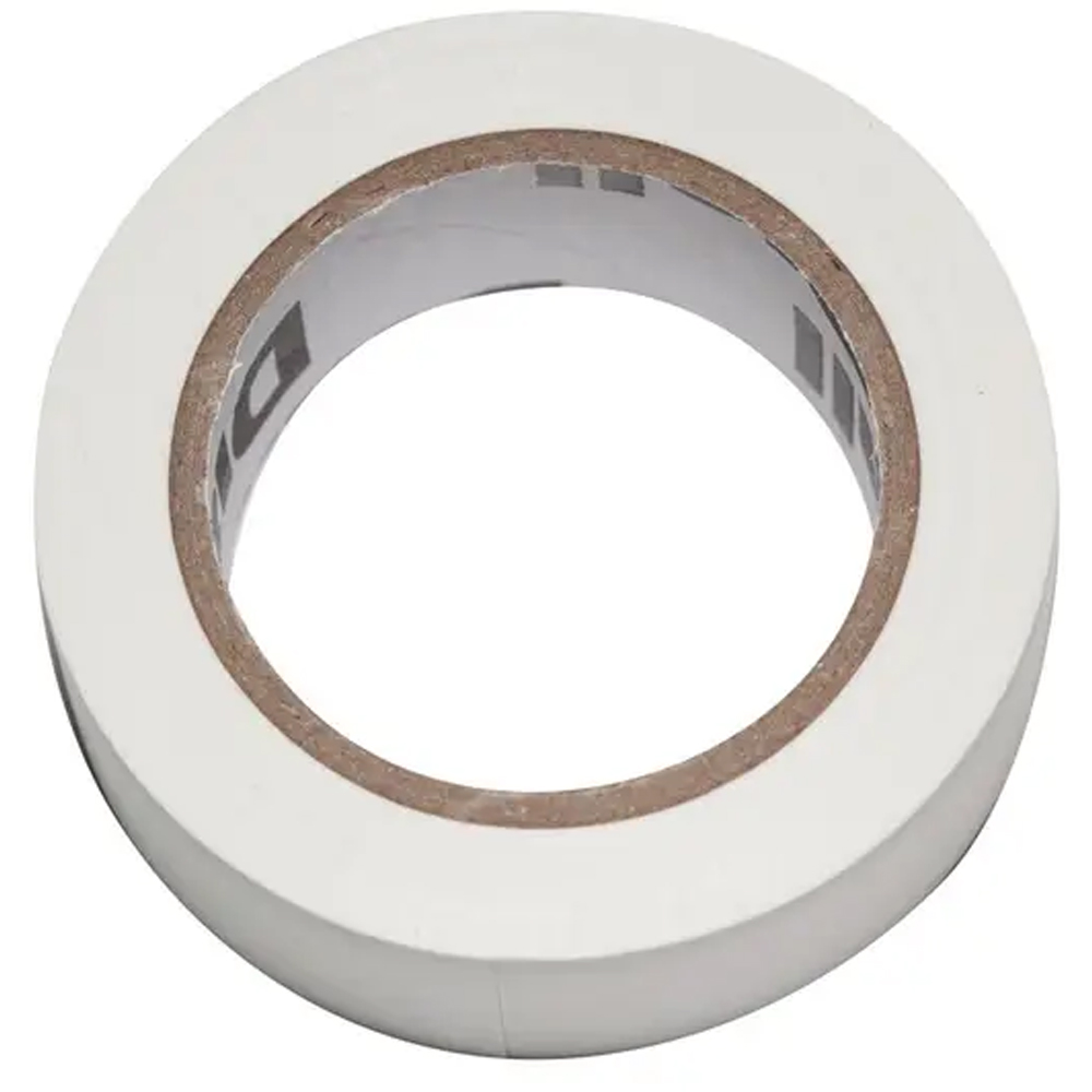 Banda izolatoare DIALL 100594682, 19 mm x 10 m, alb