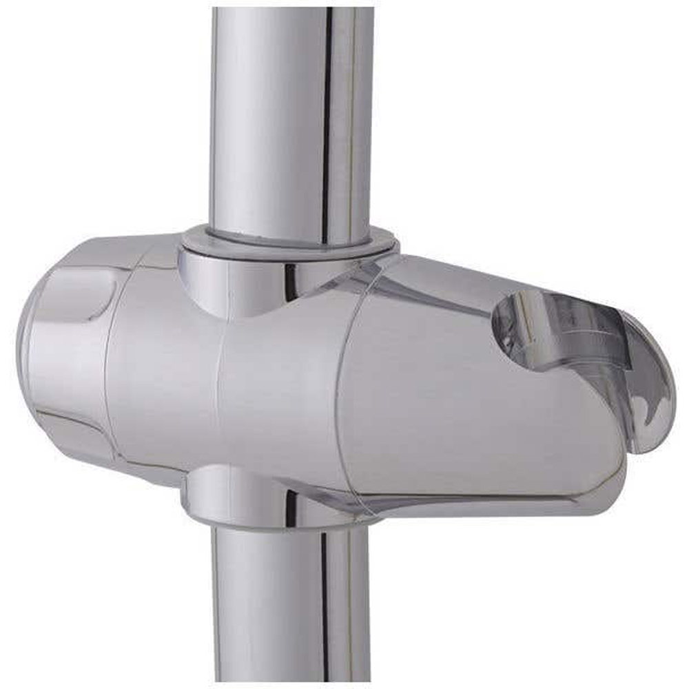 Bara dus curbata 100596519, plastic, 75 cm, crom