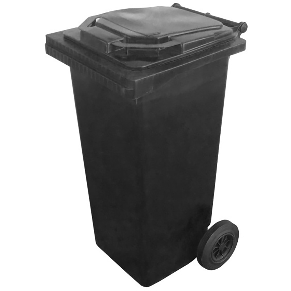Pubela gradina NAPOCHIM, 120 L, negru
