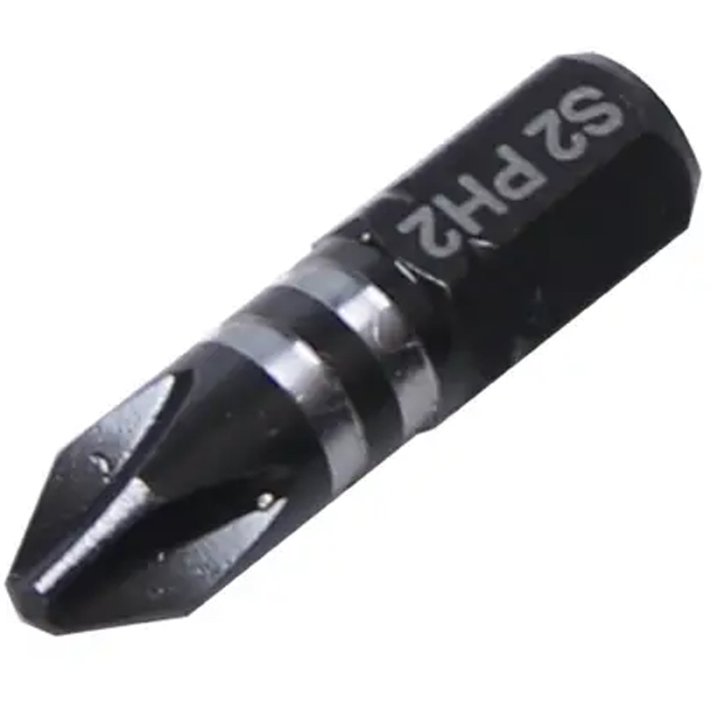 Biti hexagonali ERBAUER, PH2, 25mm, 3buc, negru