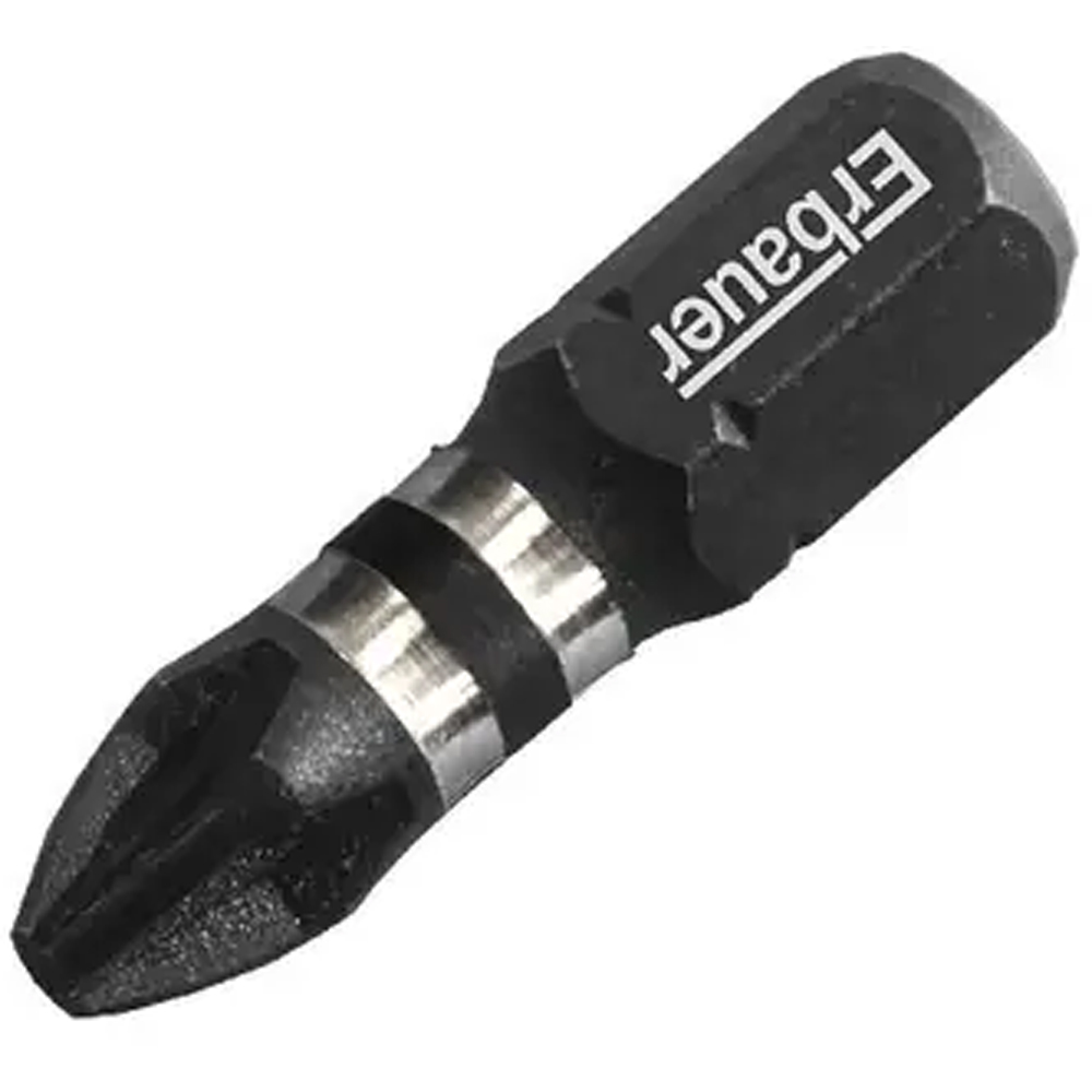 Biti hexagonali ERBAUER, PZ3, 25mm, 3buc, negru