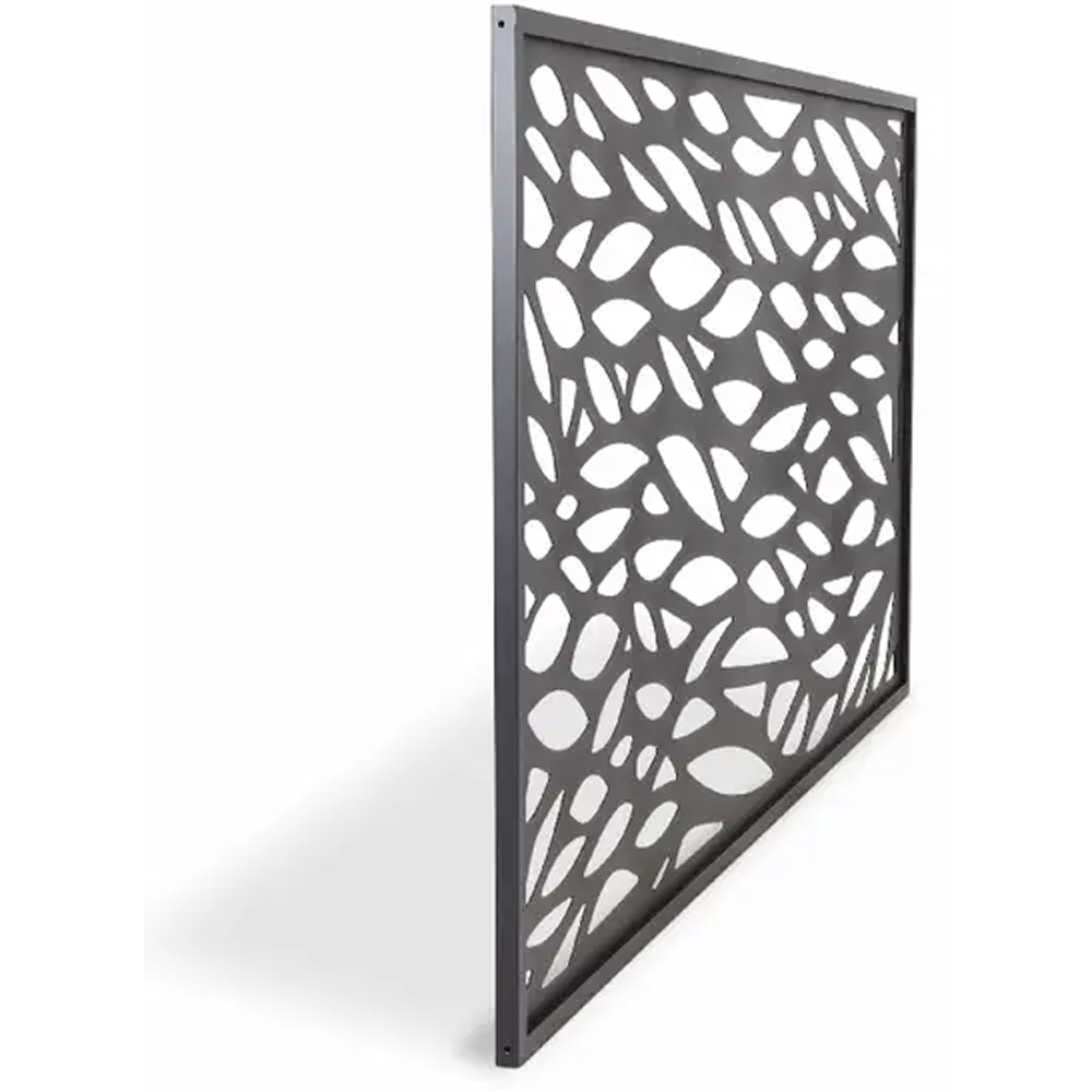 Panou decor KLIKSTROM Neva Mo.1, 179 x 88 x 2.1cm, aluminiu, gri