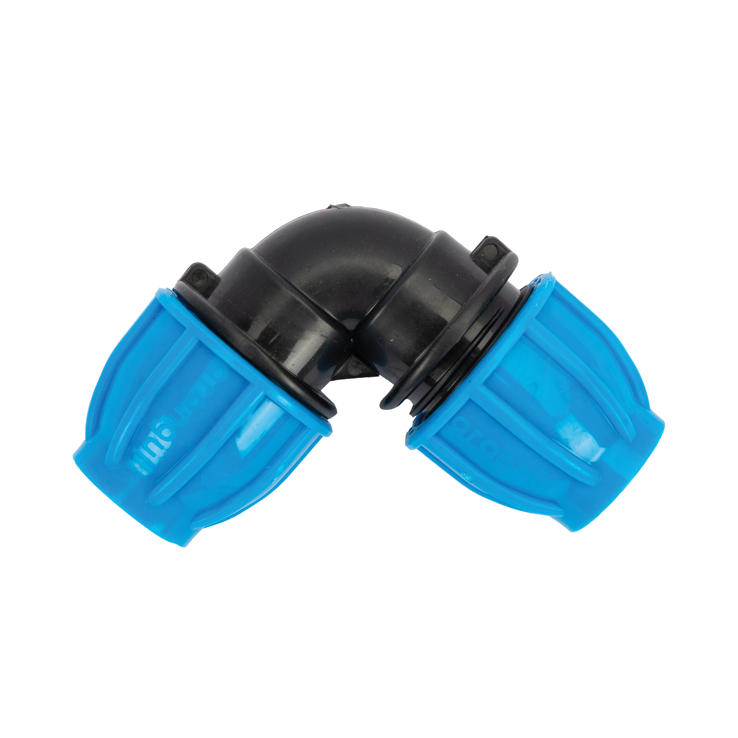Cot compresiune PEHD, 20mm, polipropilena, negru-albastru