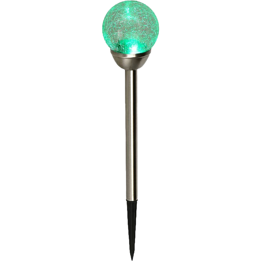Lampa solara LED BLOOMA, 0.01 W, otel inoxidabil, argintiu