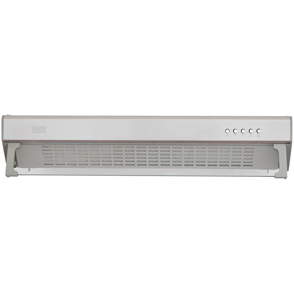 Hota traditionala COOKE & LEWIS CLVHS60A, 1 motor, 201 m3/h, L 60 cm, inox