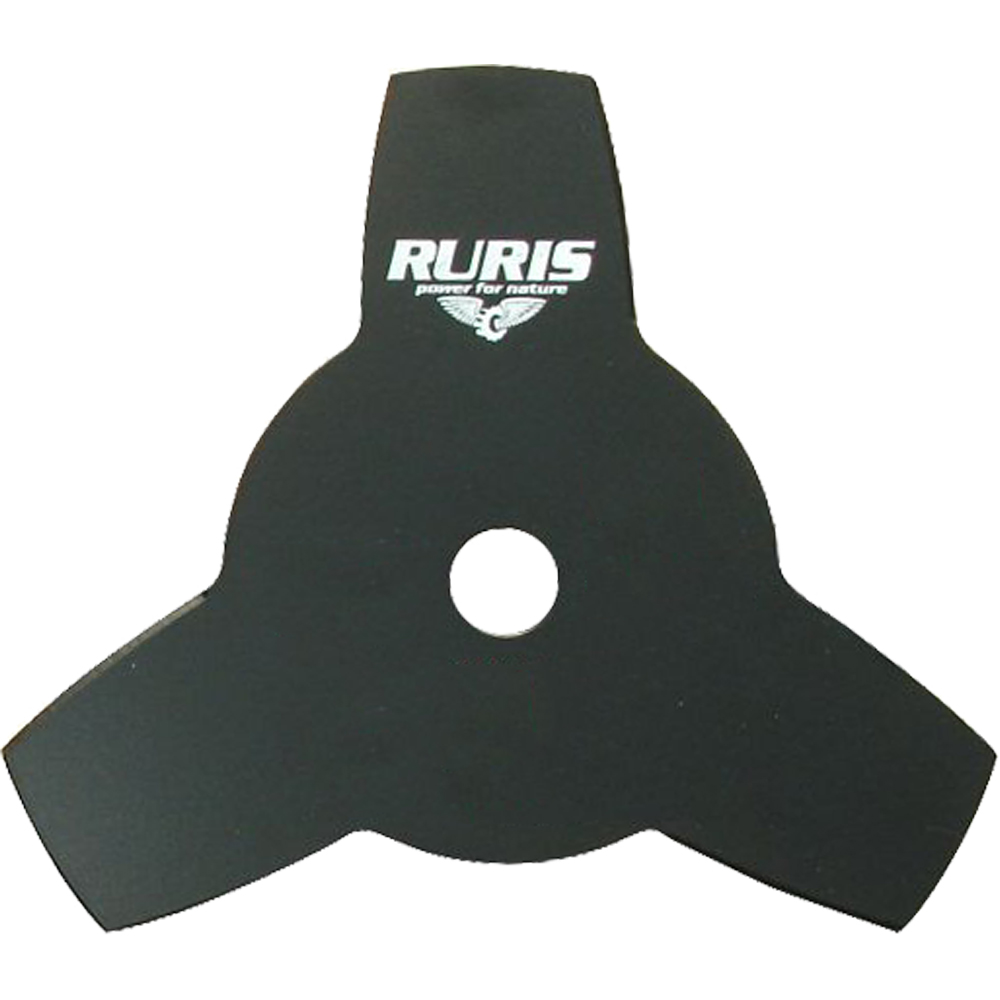 Disc motocoasa Ruris, 3 lame, 25cm, negru