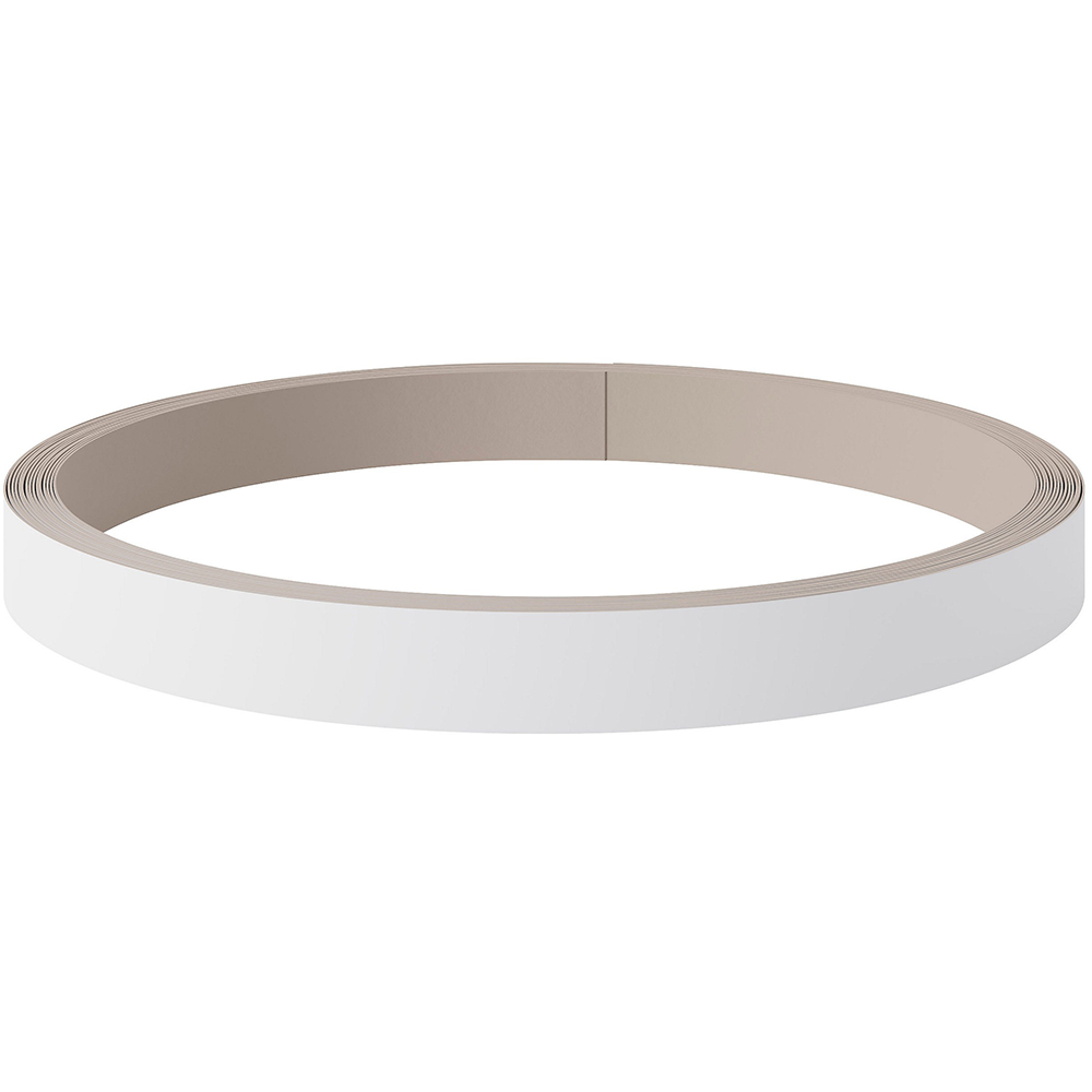 Cant pentru mobila GOODHOME Artemisia, 1.9 cm x 10 m, alb