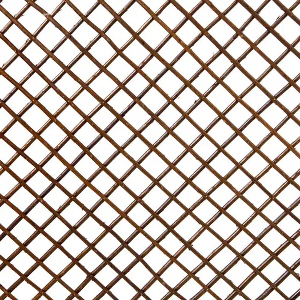 Panou gard expandabil, 180 x 90cm, rachita, maro