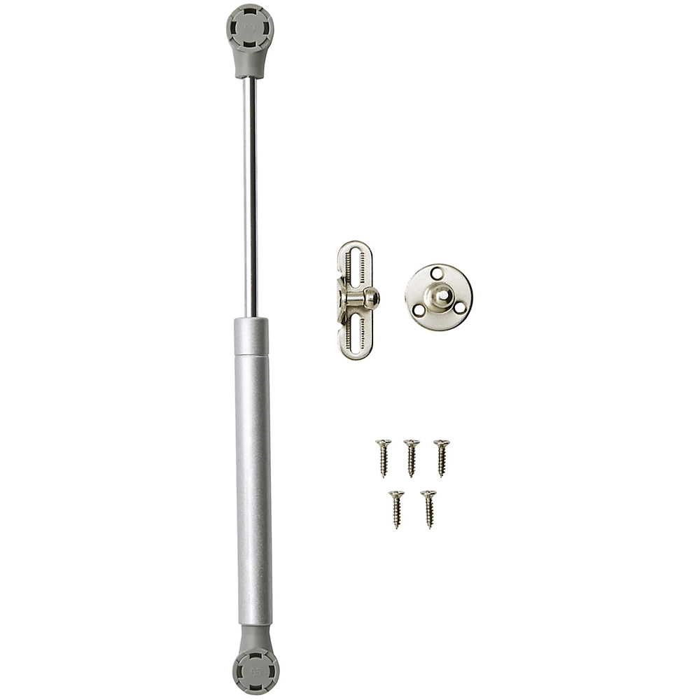 Piston deschidere verticala GOODHOME Enden, pentru usi <60 cm, 29 cm, argintiu