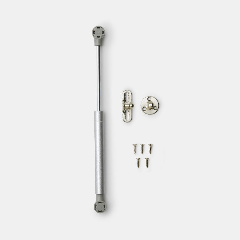 Piston deschidere verticala GOODHOME Enden, pentru usi <60 cm, 29 cm, argintiu