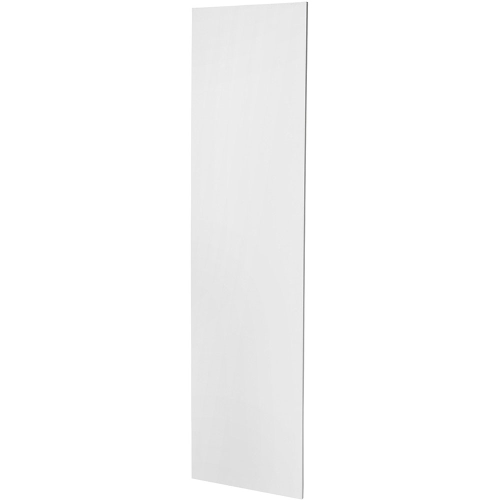 Panou lateral electro GOODHOME Alpinia, 240 x 61 x 1.8 cm, MDF, ivoire